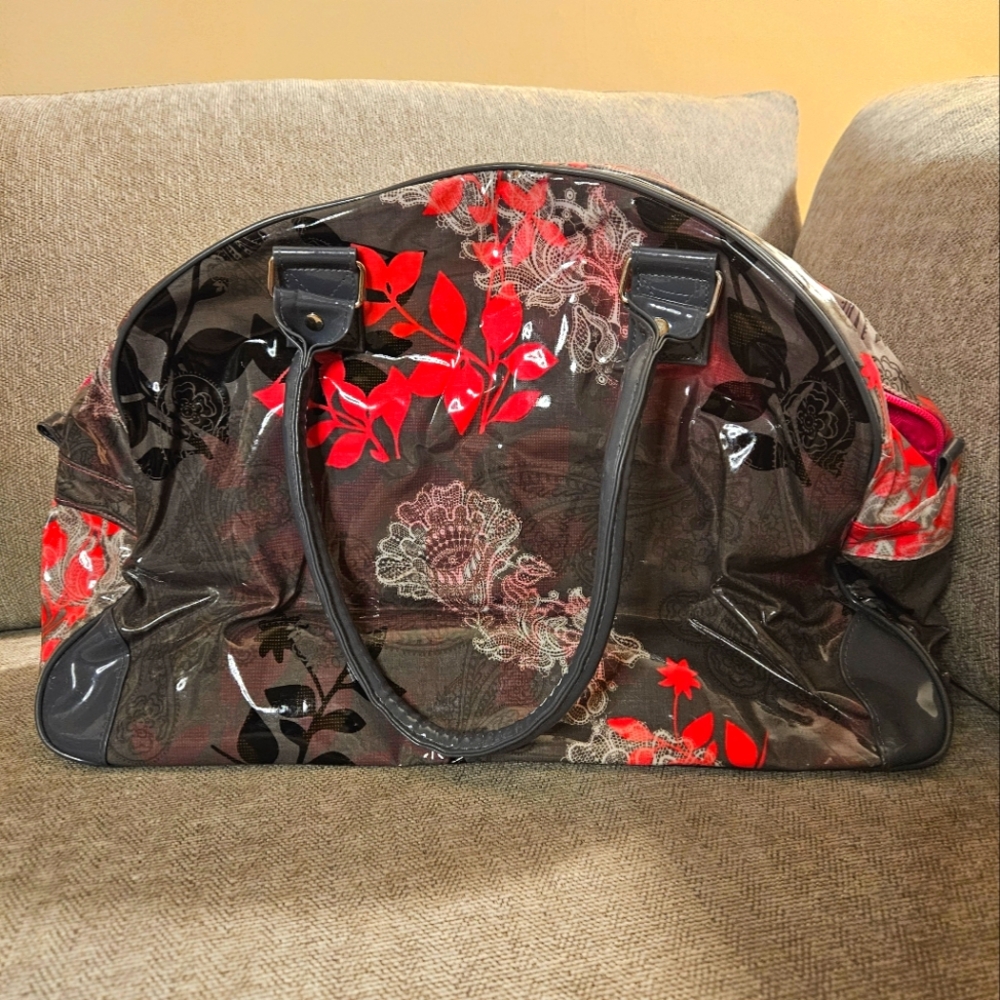 Paperchase Vinyl Overnight Bag